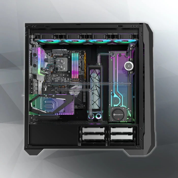 Raijintek Zofos Ultra, Glasfenster