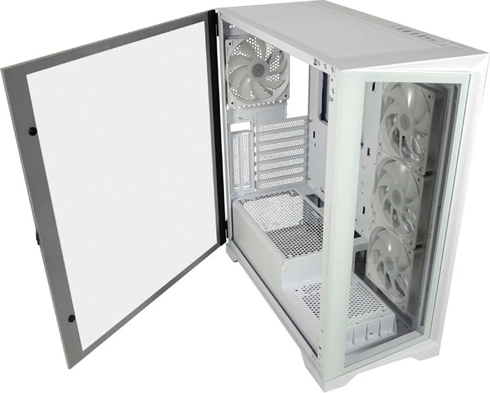 LC-Power Gaming 806W Crosswind_X, weiß, Glasfenster