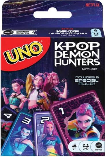 UNO Kpop Demon Hunters
