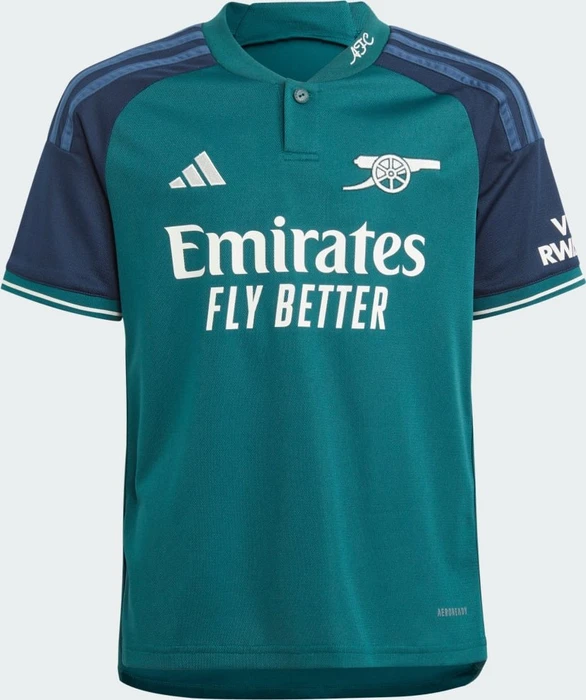 adidas FC Arsenal 2023/2024 Ausweichtrikot rich green/collegiate navy (Junior)