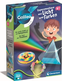 Clementoni Galileo Lab Experimentiere mit Licht und Farben