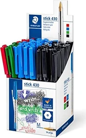 Staedtler Stick 430 Kugelschreiber sortiert, 50er-Pack