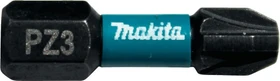 Makita Impact Black Pozidriv Bit 1/4", PZ3x25mm, 2 Stück