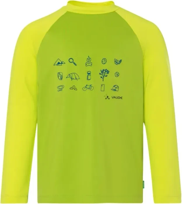 Vaude Solaro III Funktionsshirt langarm chute green (Junior)