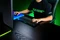 Razer BlackWidow V4 TKL Hyperspeed, hot-swap, Razer ORANGE Tactile Gen-3, USB/Bluetooth, DE Vorschaubild