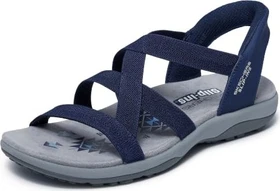 Skechers Slip-Ins: Reggae Slim - Stretch Flex navy (Damen)