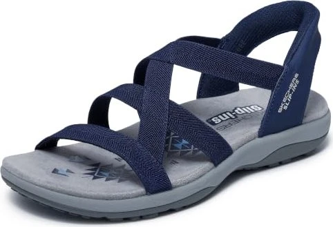 Skechers Slip-Ins: Reggae Slim - Stretch Flex navy (Damen)