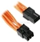 BitFenix Alchemy 6-Pin PCIe Verlängerung 45cm, sleeved orange Vorschaubild