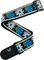 D'Addario Peace & Love Woven Guitar Strap Black and Blue Vorschaubild