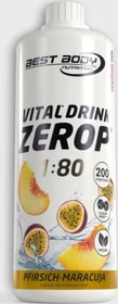 Best Body Nutrition Vital Drink Zerop Pfirsich Maracuja 1l