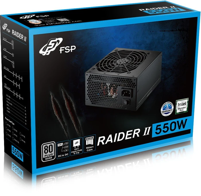 FSP Raider 2 550W, ATX 2.31