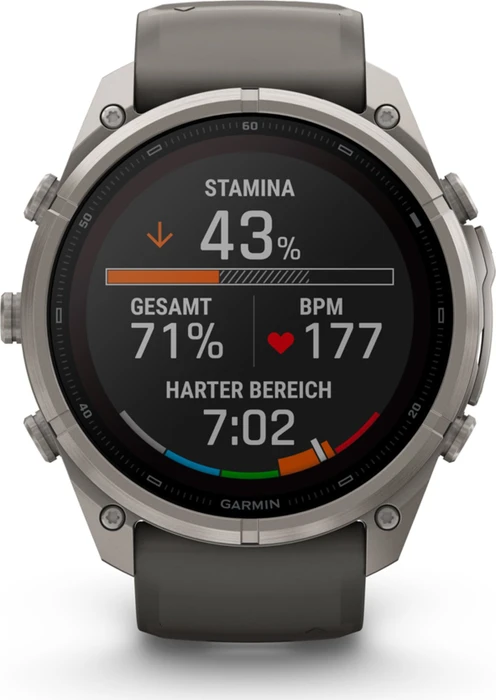 Garmin Fenix 9 Pro Solar inReach 51mm titanium/pebble grey