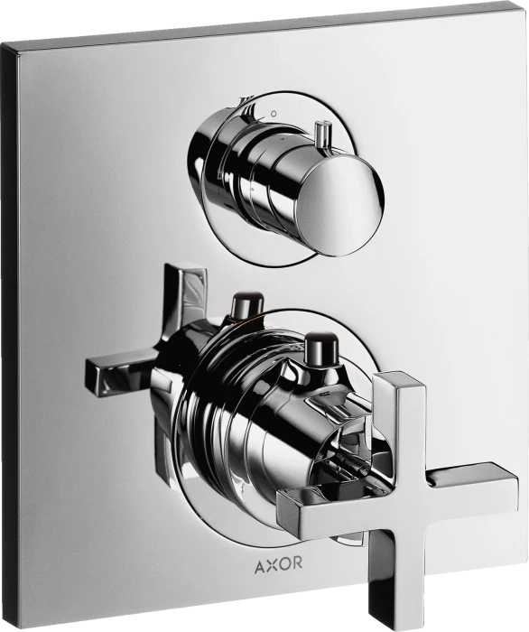 Hansgrohe Axor Citterio Thermostat mit Ab- und Umstellventil chrom