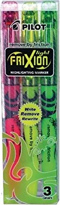 Pilot FriXion Light Textmarker 3.8mm sortiert, 3er-Set