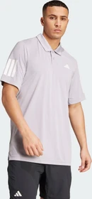 adidas Club 3-Streifen Tennis Poloshirt kurzarm glory grey (Herren)