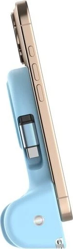 Belkin Stage PowerGrip magnetischer Kamerahalter mit Powerbank hellblau
