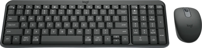 Logitech MK250 Compact Wireless Combo Graphite, Bluetooth, UK