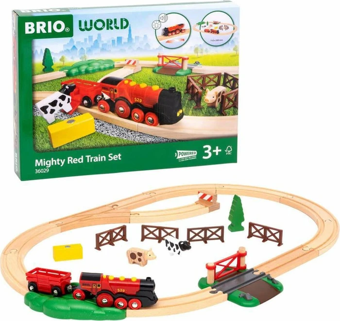 BRIO Rote Lola Bauernhof Zugset (36029)