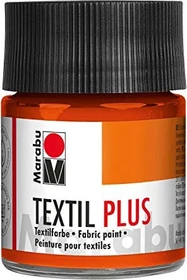 Marabu Plus Textilfarbe, rotorange, 50ml