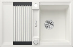 Blanco Adira 45 S InFino Becken reversibel mit Ablauffernbedienung weiß