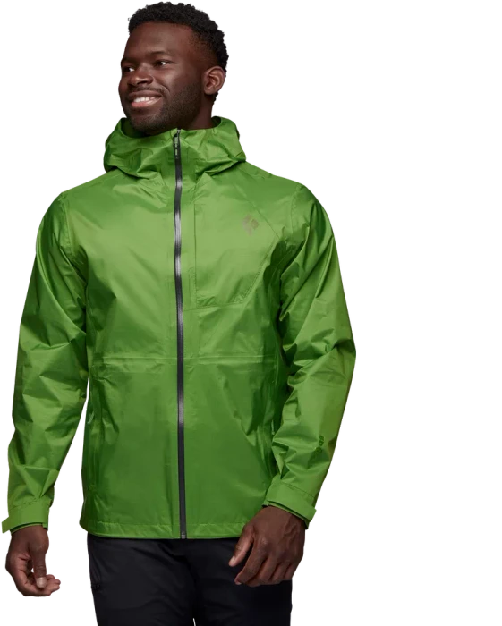 Black Diamond Treeline Rain Shell Funktionsjacke bottle green (Herren)
