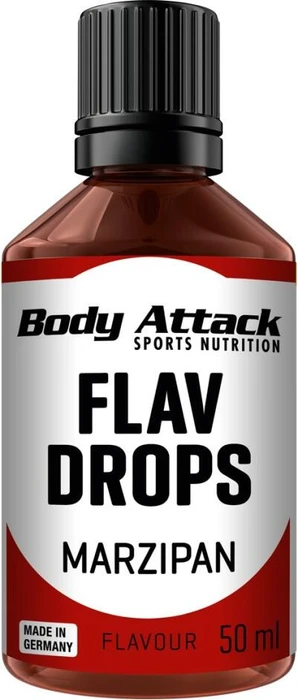 Body Attack Flav Drops Marzipan 50ml