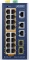 Planet IGS-4215 Industrial Railmount Gigabit Managed Switch, 16x RJ-45, 2x RJ-45/SFP, 320W PoE+ Vorschaubild