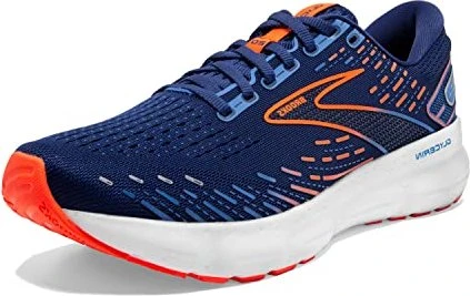 Brooks Glycerin 20 blue depths/palace blue/orange (Herren)