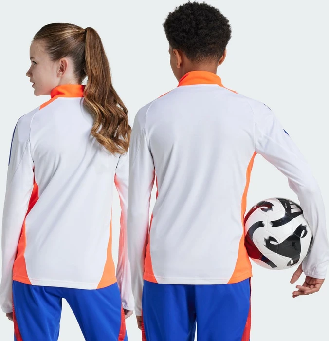 adidas Tiro 24 Competition Funktionsshirt langarm white/app solar red (Junior)