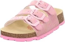 Superfit Fussbettpantoffel Sandale rosa (Junior)