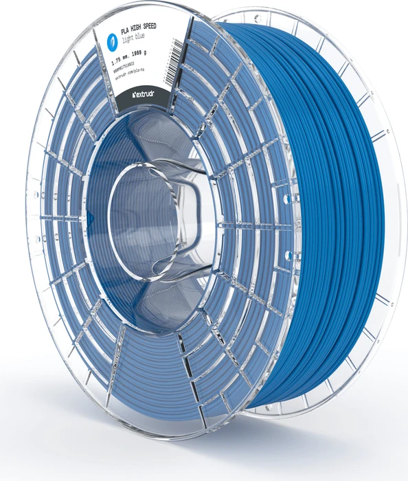Extrudr High-Speed PLA, Hellblau, Spule, 1.75mm, 1.00kg