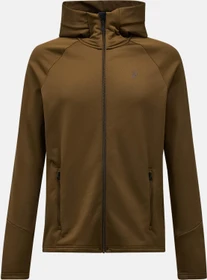 Peak Performance Rider Essentials Midlayer Zip Hood Jacke meadow moss (Herren)
