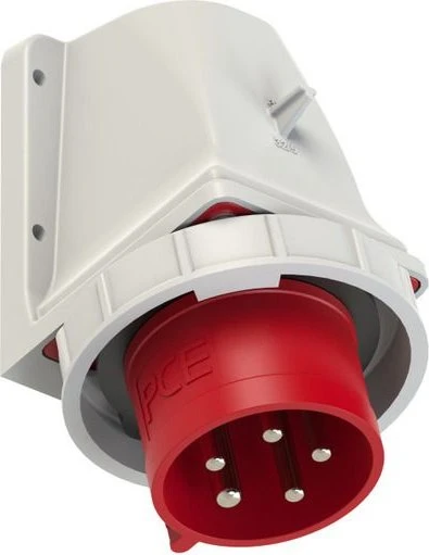 PCE CEE-Phasenwender Wandgerätestecker 32A 5p 6h IP67