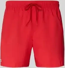 Lacoste Regular Fit Badeshorts rot (Herren)