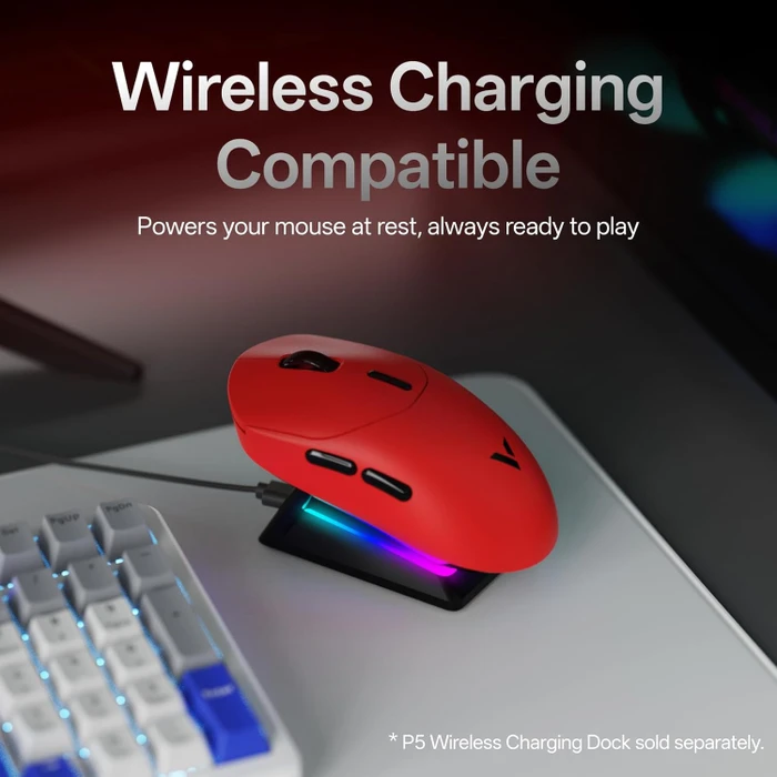 Rapoo VT2 Gen-2 8K Wireless Gaming Mouse rot, USB