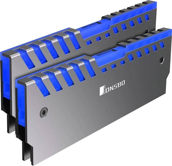 Jonsbo NC-2 RGB silber, RAM-Kühler, 2er-Pack
