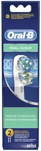 Oral-B Dual Clean Ersatzbürste, 2 Stück