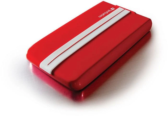 Verbatim GT SuperSpeed Portable, rot, 500GB, USB 3.0 Micro-B