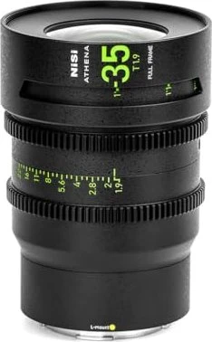 Nisi Athena Prime 35mm T1.9 ohne Drop-In-Filter für L-Mount