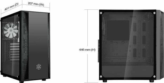 SilverStone Fara B1 RGB, Glasfenster