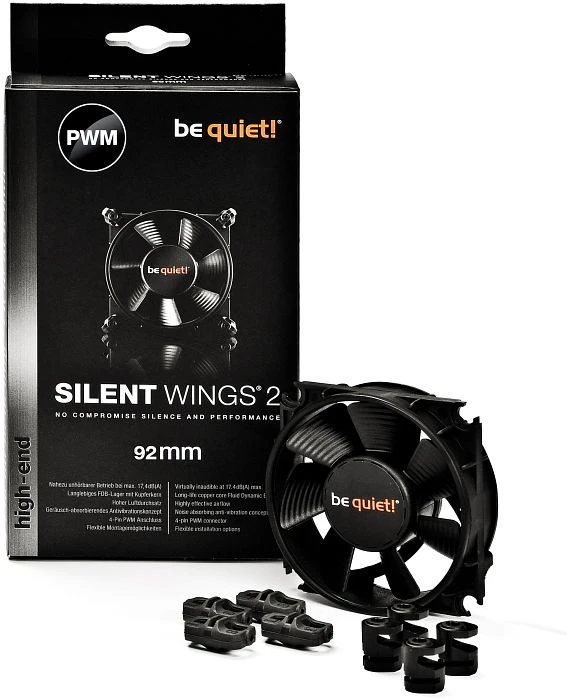 be quiet! Silent Wings 2 PWM, 92mm