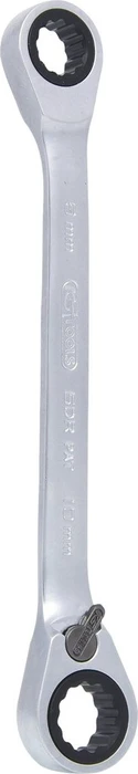 KS Tools GEARplus Doppelringratschenschlüssel, 8/10x128mm