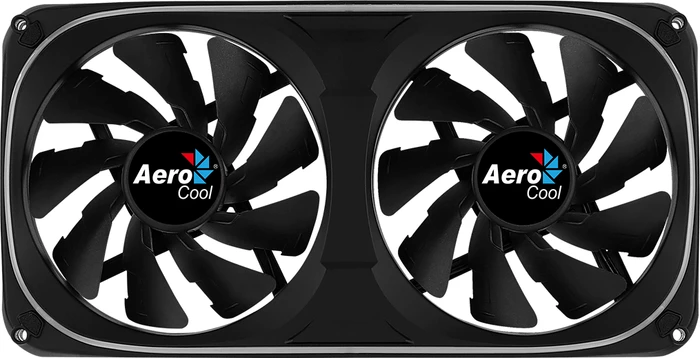 AeroCool Astro 24 ARGB, Dual-RGB-Fan, LED-Steuerung, 2x 120mm