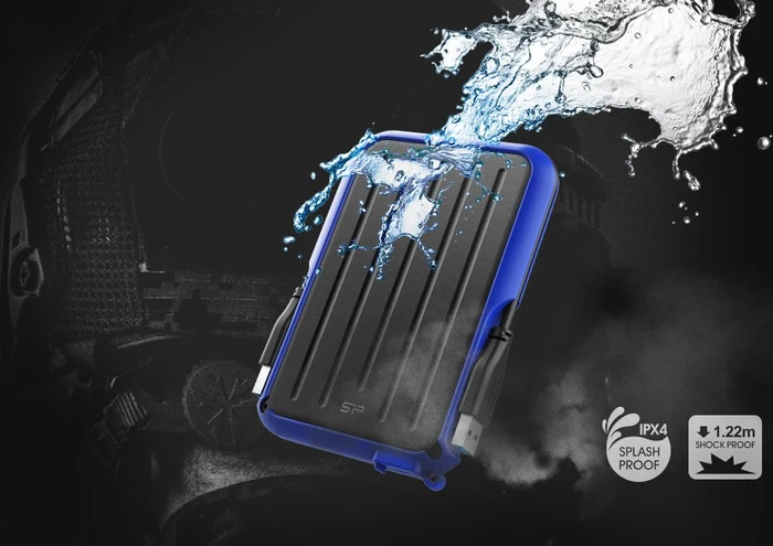 Silicon Power Armor A66, schwarz, 5TB, USB-A 3.0