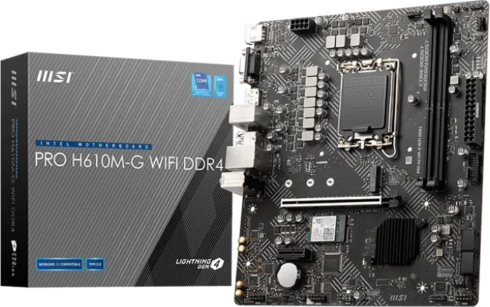 MSI PRO H610M-G WIFI DDR4 (Intel 1700)