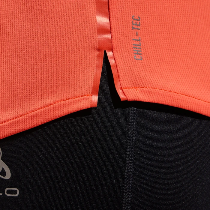 Odlo Zeroweight Chill-Tec Funktionsshirt kurzarm living coral (Damen)