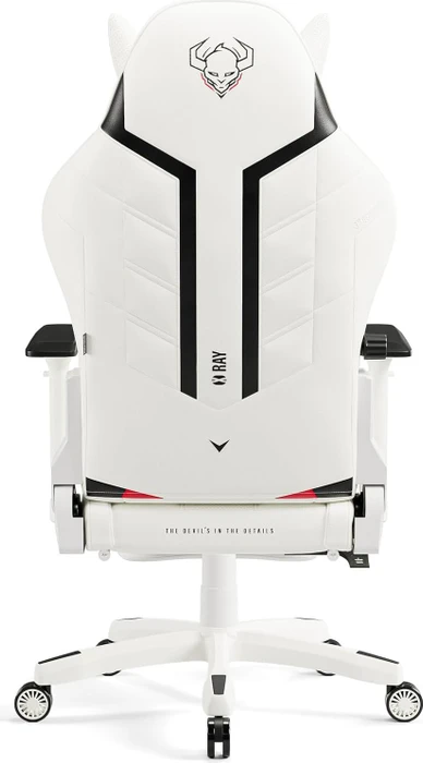 Diablo Chairs X-Ray 2.0 King Gamingstuhl, weiß/schwarz