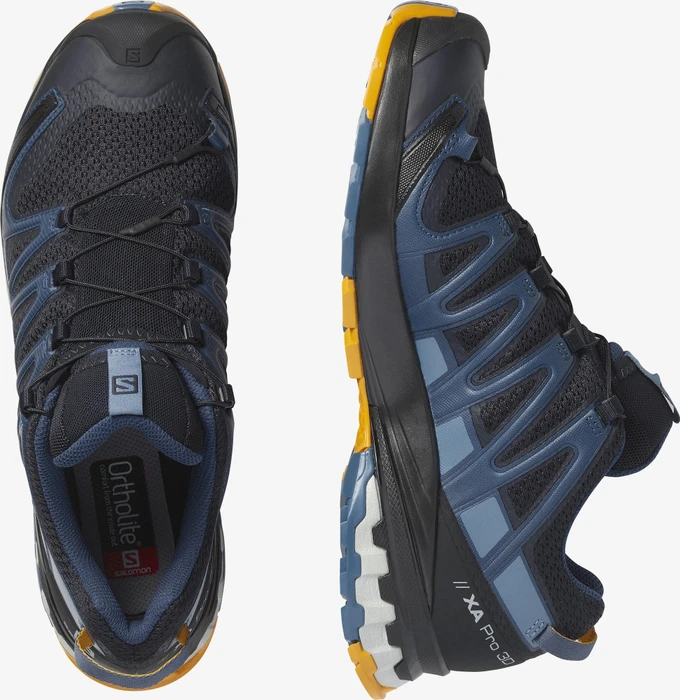 Salomon XA Pro 3D V8 night sky/dark denim/butterscotch (Herren)