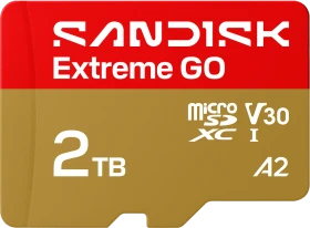 SanDisk Extreme GO R240/W150 2TB, UHS-I U1, A2, Class 10