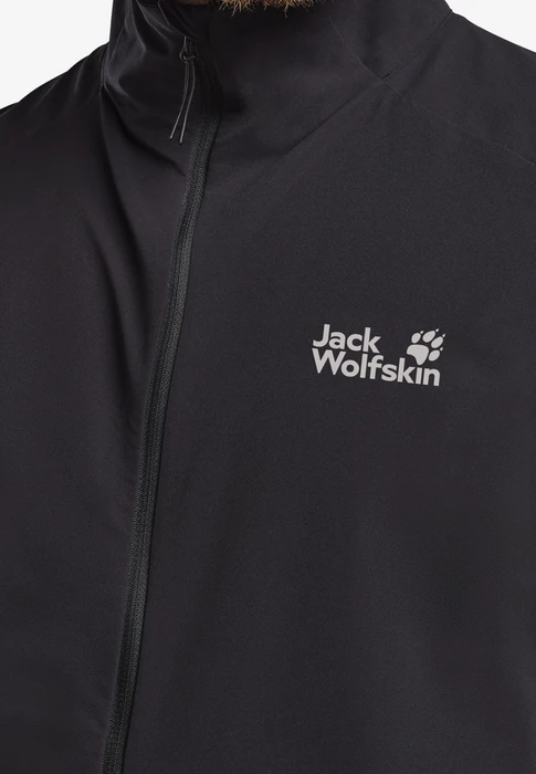 Jack Wolfskin Prelight Stride Funktionsweste schwarz (Herren)